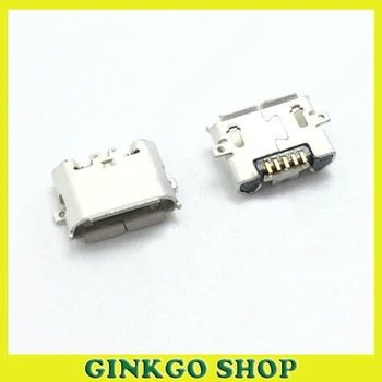 

100pcs/lot Micro USB 5P Power USB Connection Socket 2SMT Type Reverse Port Tablet PC USB Jack
