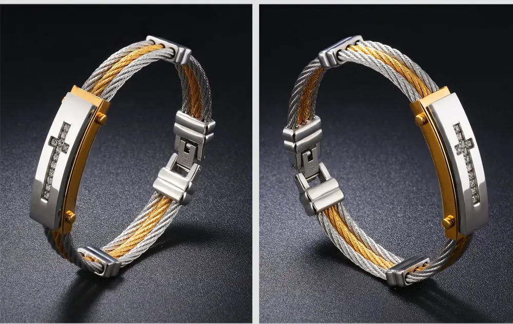 8-cross bracelet
