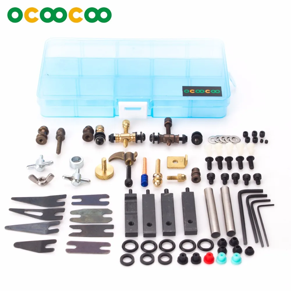 

OCOOCOO PJB002 big box specialty die-carved Featured Tattoo accessory kit for any tattoo machine - mainly black