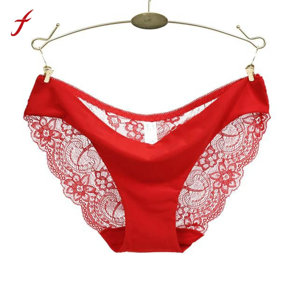 Hot Sale underwear women Lace Panties Seamless Cotton Panty Hollow