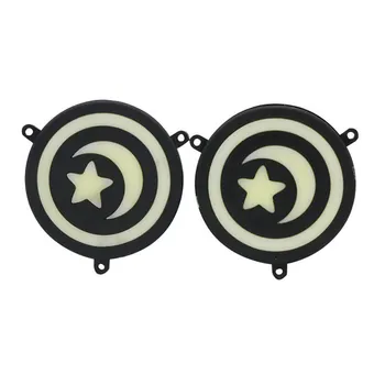 

2pcs New Design Led Daytime Running Light COB DRL Fog Lamp round Shape DC12V Super Bright For universal cars