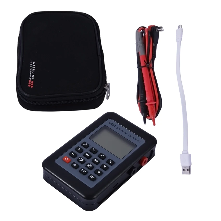 

New Arrival LB02 4-20mA / 0-10V / mV LCD Display Current Voltage Millivolt Resistance Signal Generator Source Process Calibrator