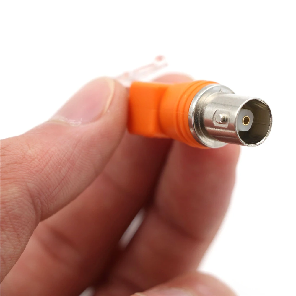 1 шт. новые разъемы RJ45 к BNC аксессуары для монитора с креплением на панели шасси