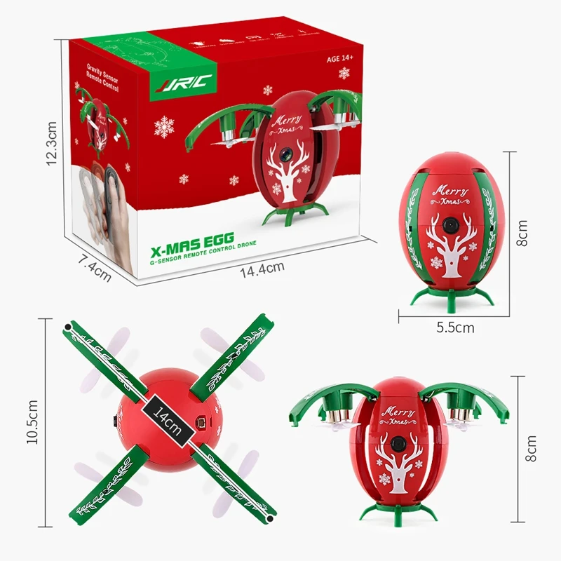 Квадрокоптер JJRC H66 Egg 720P Wi Fi FPV селфи Дрон с датчиком гравитации режим удержания