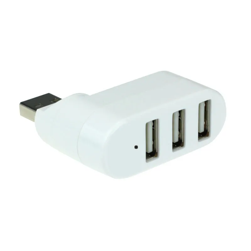 Ouhaobin USB2.0 концентратор 3 порта концентратор Мини Вращающийся сплиттер адаптер для ПК ноутбук Прямая поставка 418#2
