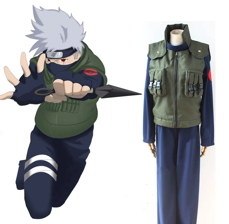 Aliexpress Comprar Naruto Shippuden Hatake Kakashi Cosplay Costume 