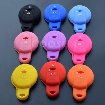 

Silicone key fob cover set stickers for BMW mini cooper poadster coupe countryman paceman R55 R56 R57 R60 F55 F56 remote holder