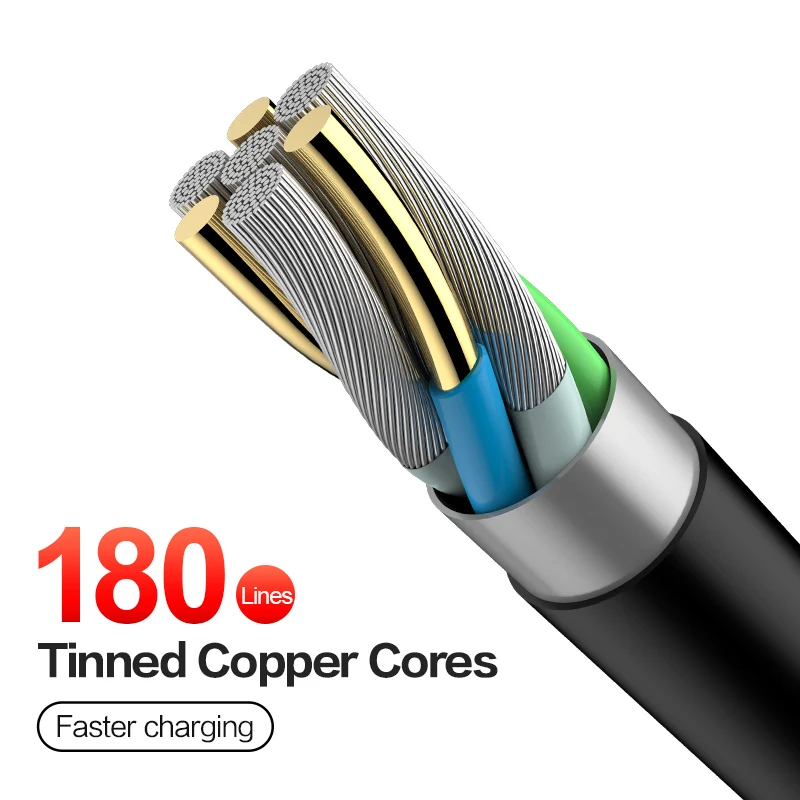 SmartDevil Cable Micro USB 3A de carga rápida Cable de datos para Samsung Xiaomi Tablet Android Teléfono Móvil Cable de carga del Cable del cargador