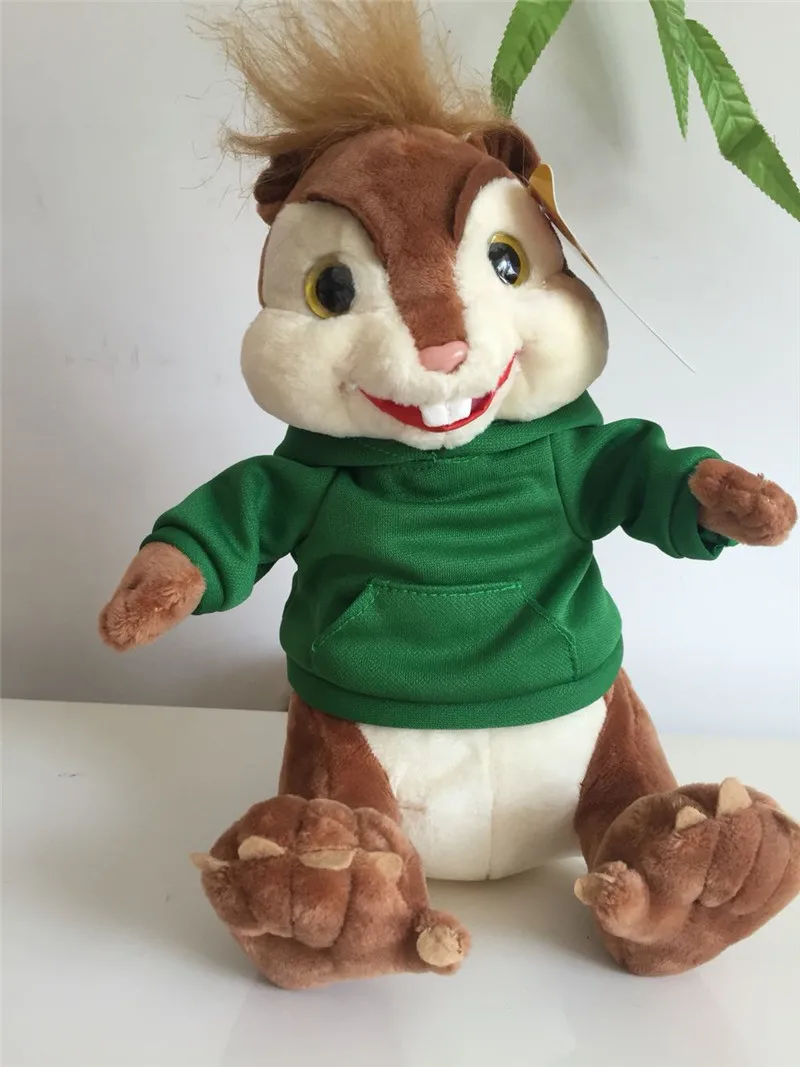 Alvin and the Chipmunks плюшевая игрушка Алвин сжиккел Теодор милые мягкие набивные