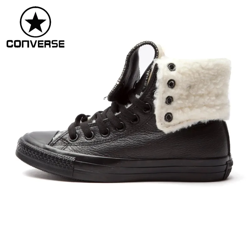 

Original Converse Women's Skateboarding Shoes Thermal Canvas Sneakers