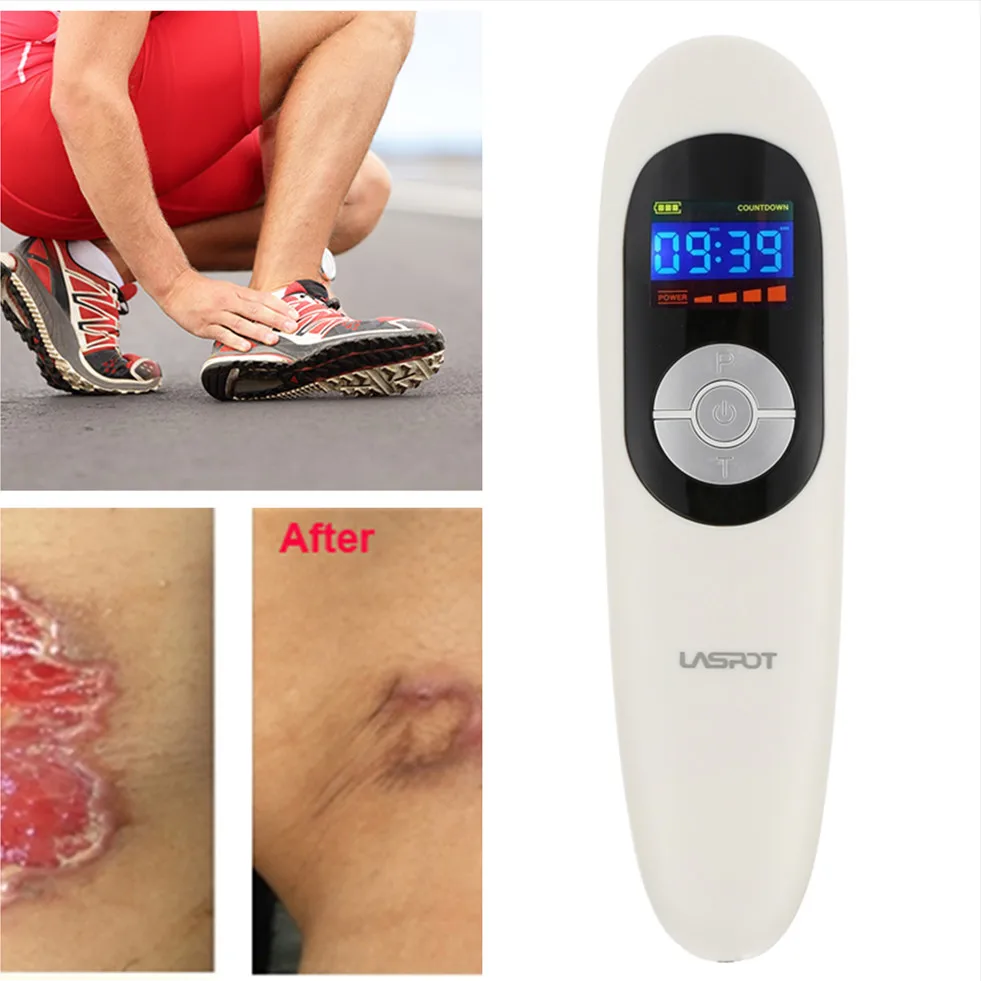 

2019 Auxiliary treatment of cancer against diminish inflammation painless soft hand hold 808nm+650nm laser device