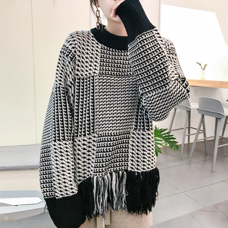 

2017 Hedging wild college wind Korean students lazy autumn and winter thickening sweater