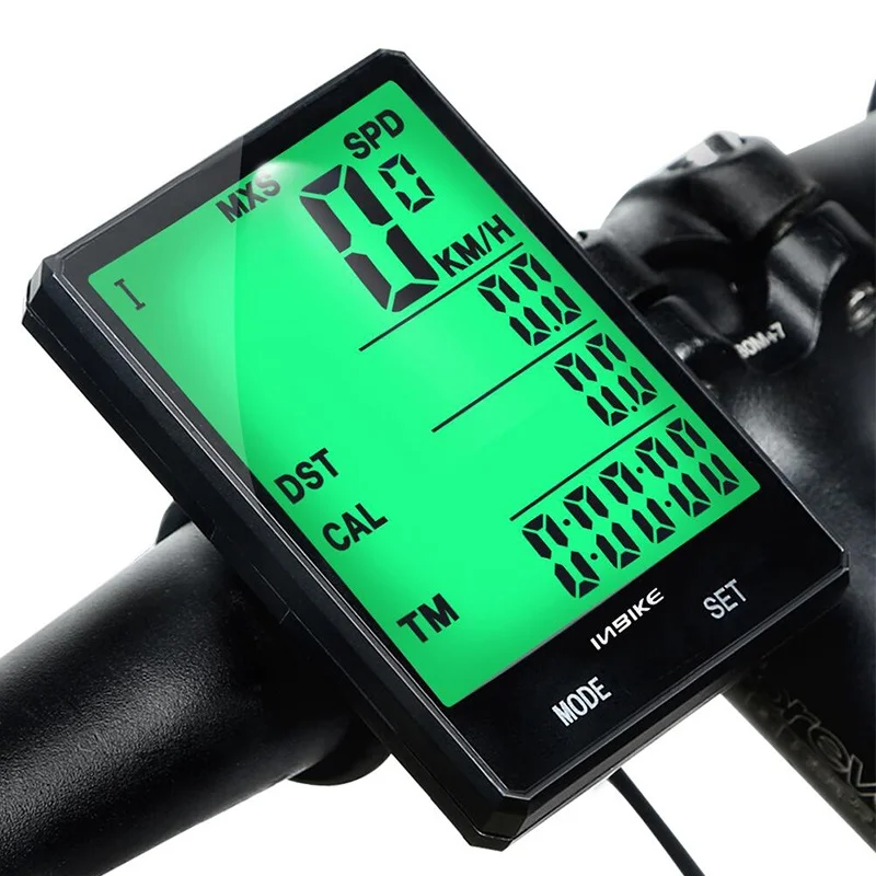 New 2.8 inch Computer Rainproof Wireless Speedometer Bicycle Digital