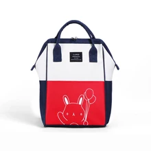 Сумки для подгузников LANDUO Mommy, Мультяшные рюкзаки, мини сумки, рюкзак для подгузников для мам, сумки для кормящих детей, сумки с животным принтом MPB18