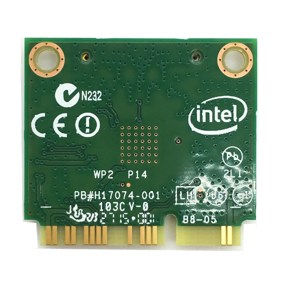 7260HMW двухдиапазонный беспроводной Intel 7260 802.11ac 867 Мбит/с Bluetooth 4 0 Беспроводная Wi Fi