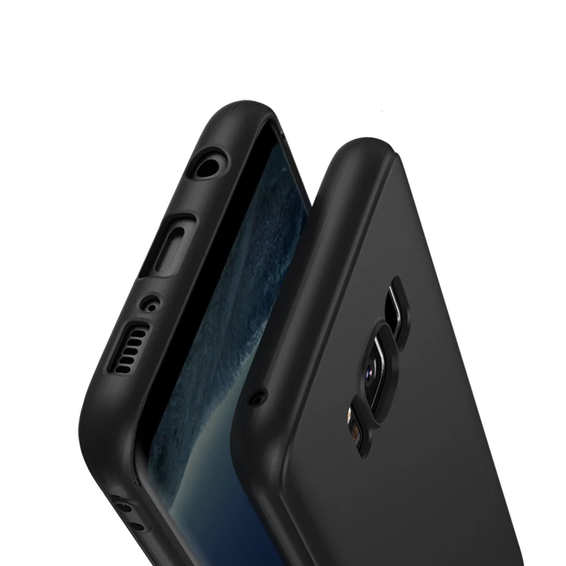 

Case for Samsung Galaxy J5 J7 A3 Black cover for galaxy j 3 j 5 J3 2016 J2 Prime Slim Soft TPU Matte Cases coque A5 A7 2017
