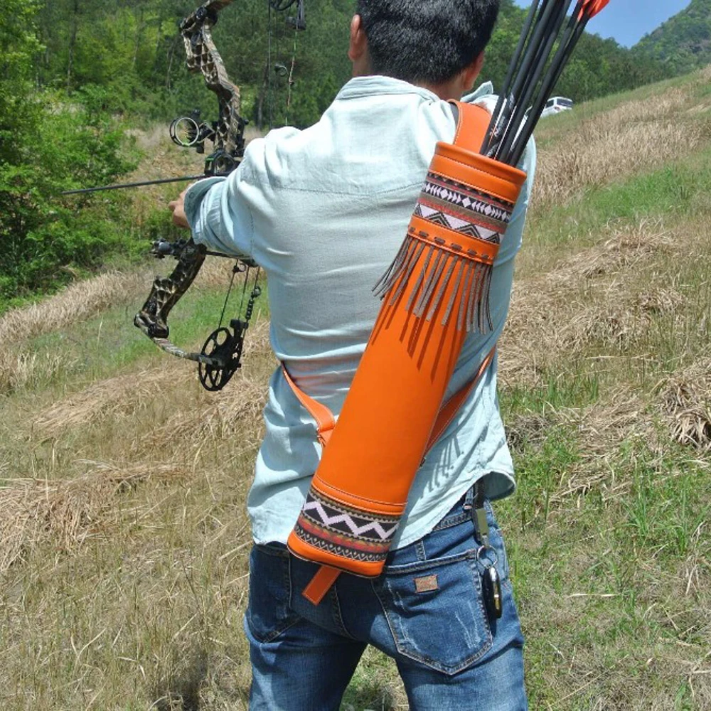 3 стиля стрелы колчан стрелка сумка 53x12,5 см размер в желтом Ultrafiber одно плечо жгут сумка для стрельбы из лука охота стрельба