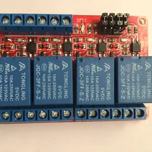 5 в 4 канала 4 дорожный релейный модуль с оптопара изоляции поддерживает высокое и пусковое устройство