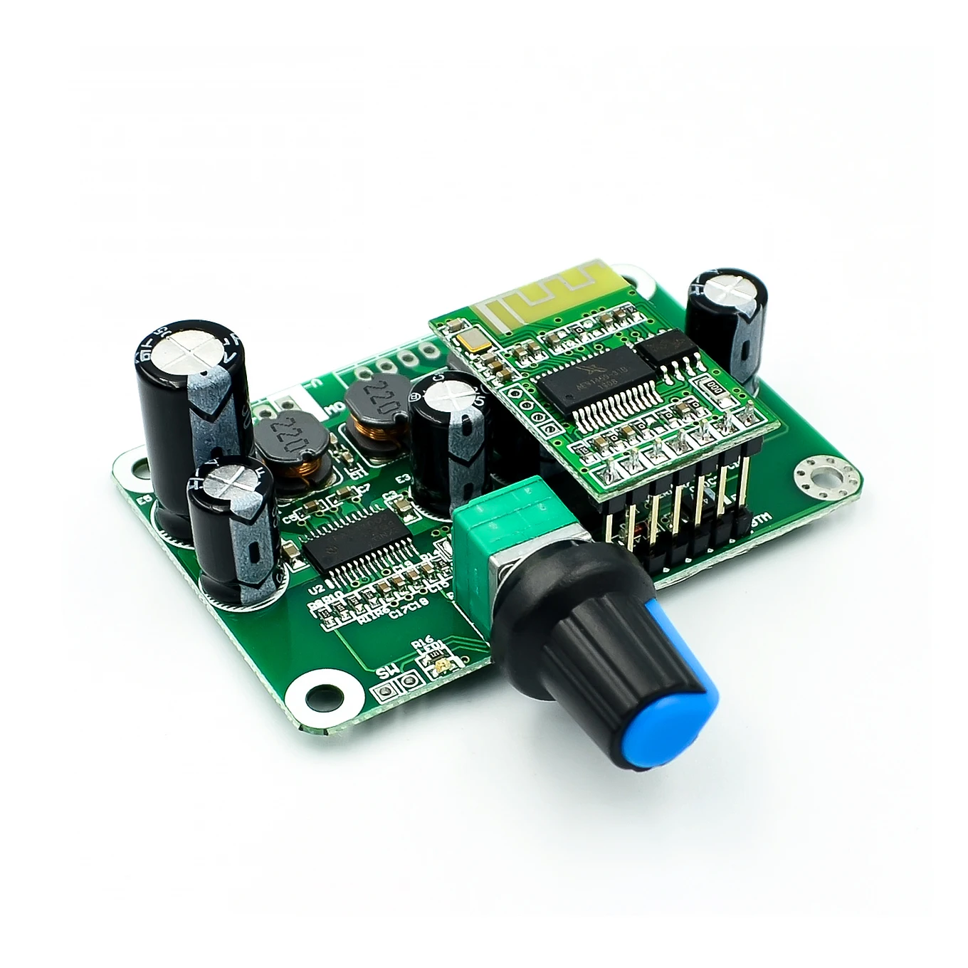 Bluetooth 4,2 TPA3110 30 Вт+ 30 Вт PBTL цифровой стерео аудио Мощность модуль усилителя 12 V-24 V автомобиль для Портативный USB Динамик
