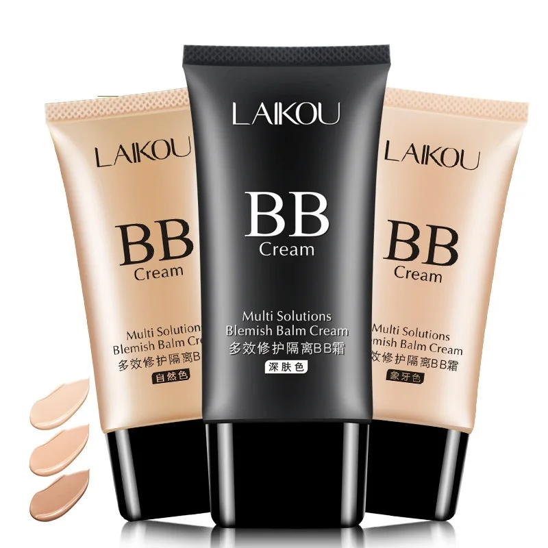 3 цвета BB Cream Cover Cremes BB отбеливающий корейский крем-консилер 50 мл изолирующий обнаженный макияж увлажняющий контроль жирности