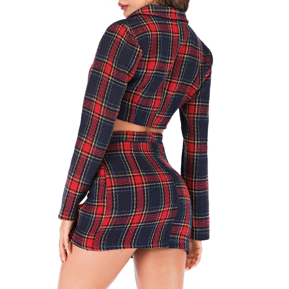 Blazer Skirt 2 Piece Set (5)