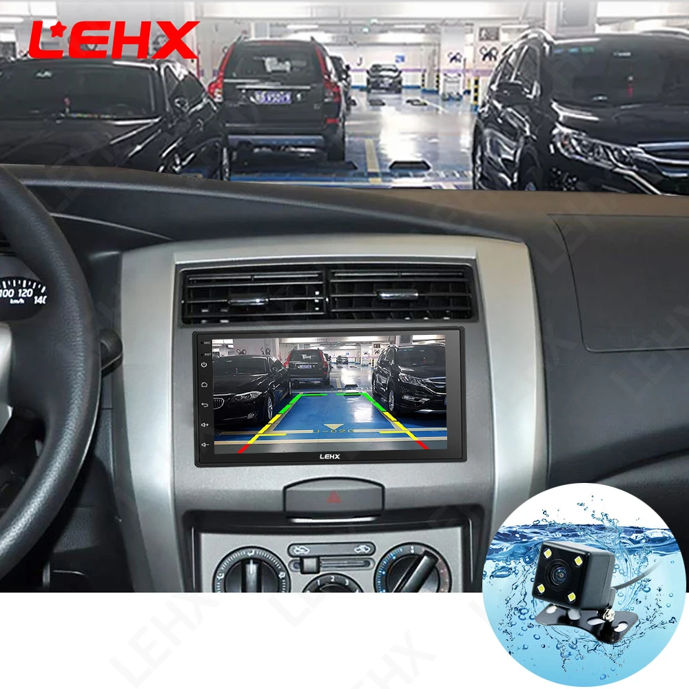 LEHX двойной Din универсальный 7 дюймов Android 8,1 автомобильный Радио GPS мультимедийный блок плеер для TOYOTA Nissan Kia RAV4 Honda VW Hyundai