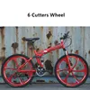 Nouvelle marque VTT en acier au carbone cadre 24/26 pouces roue double frein à disque 24/27 vitesse vélo extérieur descente vtt Bicicleta ► Photo 3/6