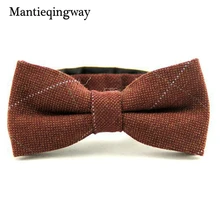 Брендовые шерстяные галстуки-бабочки Для мужчин; официальный Клетчатый и принтом в виде банта для галстуки для Свадьба Gravatas узкие Vestidos галстук для мужчин