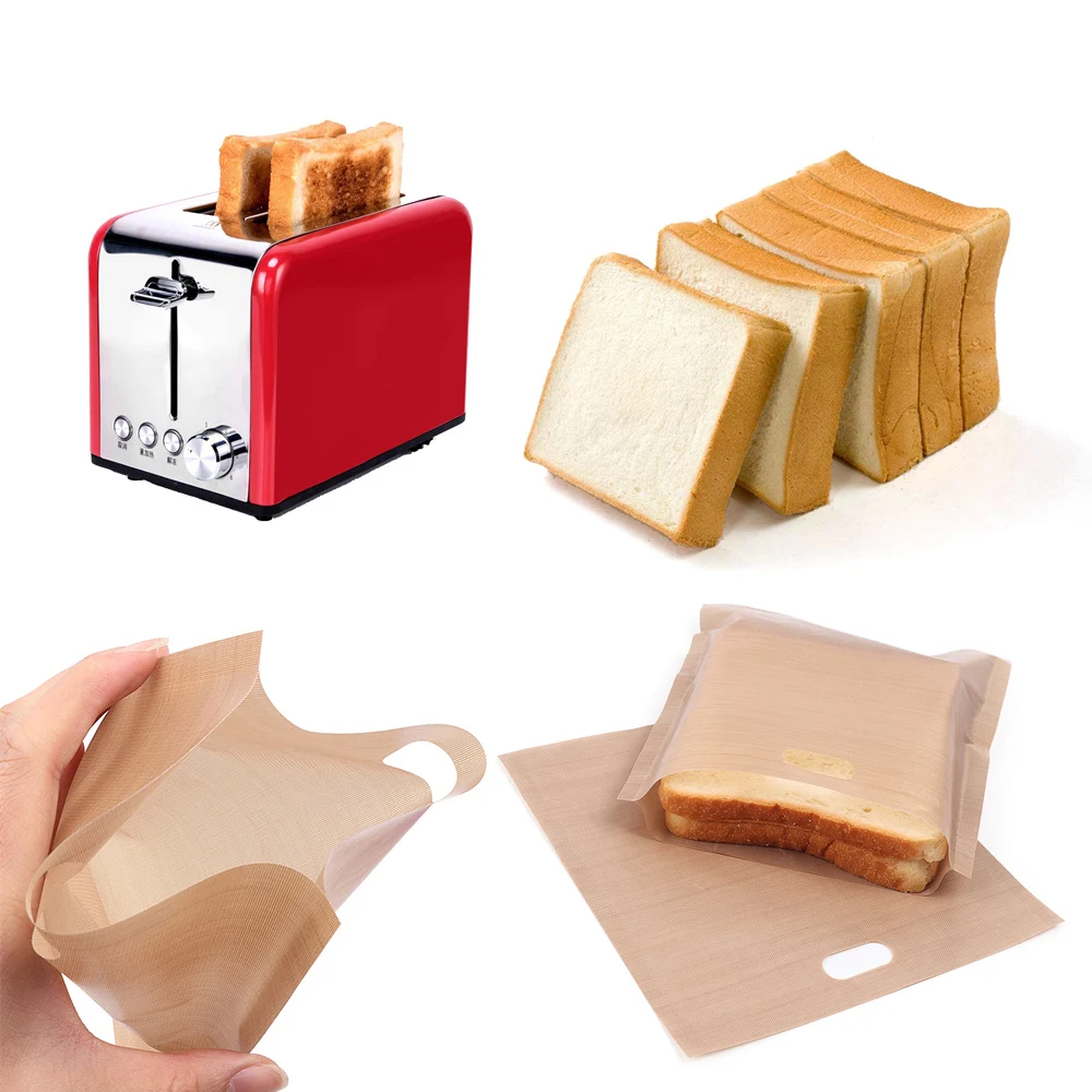 Buy 5 pcs/set Reusable Toaster Bag Non Stick Bread Bag