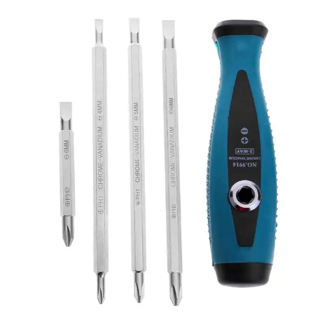 4 in 1 Phillips Slotted Screwdrivers Set Multi function Computer PC