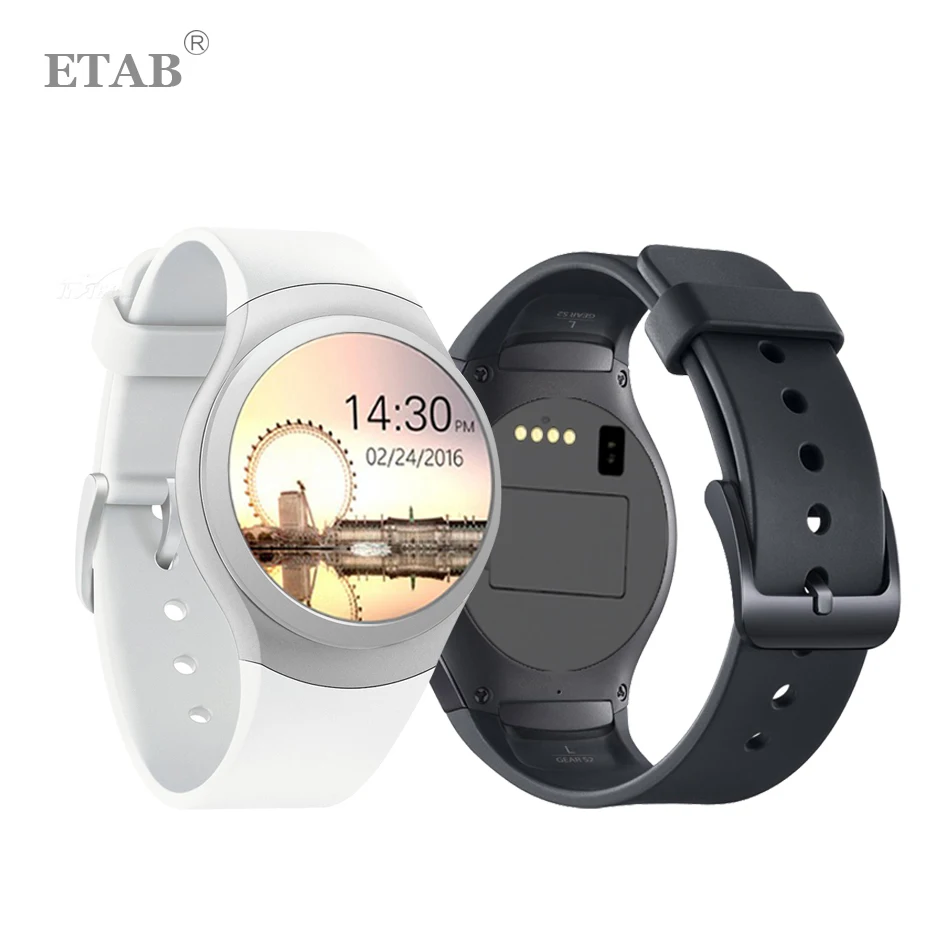 Etab S6 2016 New Promotional Russian Spanish Passometer Message Reminder Smart Heart Rate Wrist Dial Answer Phone Call Watch