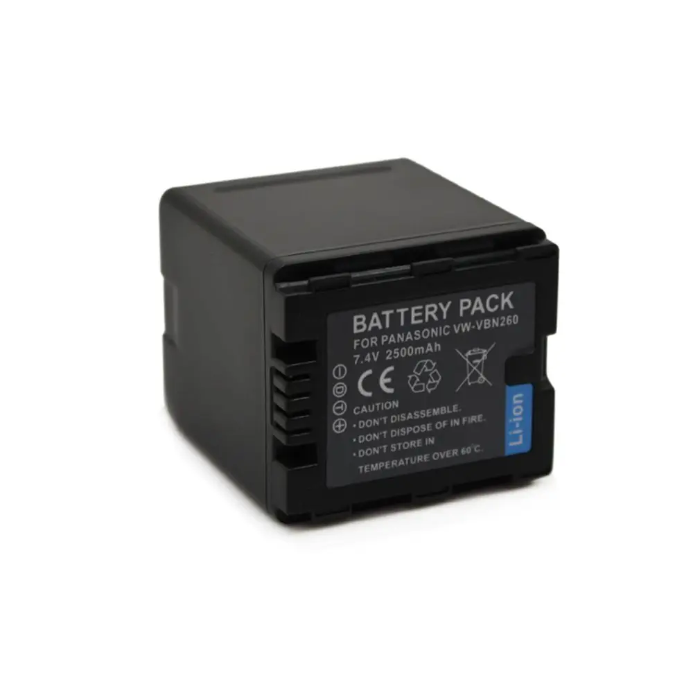 WHCYonline 2500mAh VW-VBN260 VW VBN260 батарея камеры для Panasonic HDC-HS900 HDC-Tm900