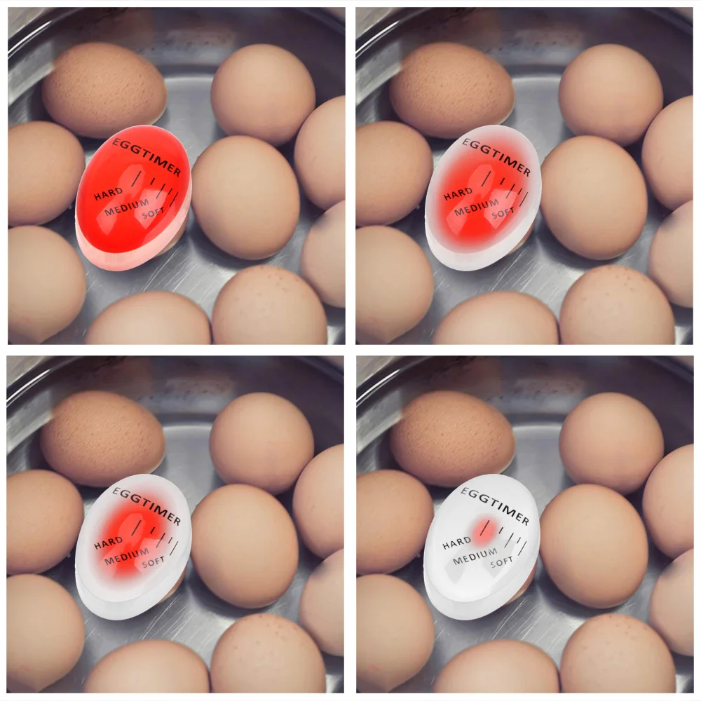 NICEYARD Яйцо Таймер в виде яйца вареные инструменты смола кухонные инструменты изменение цвета гаджеты