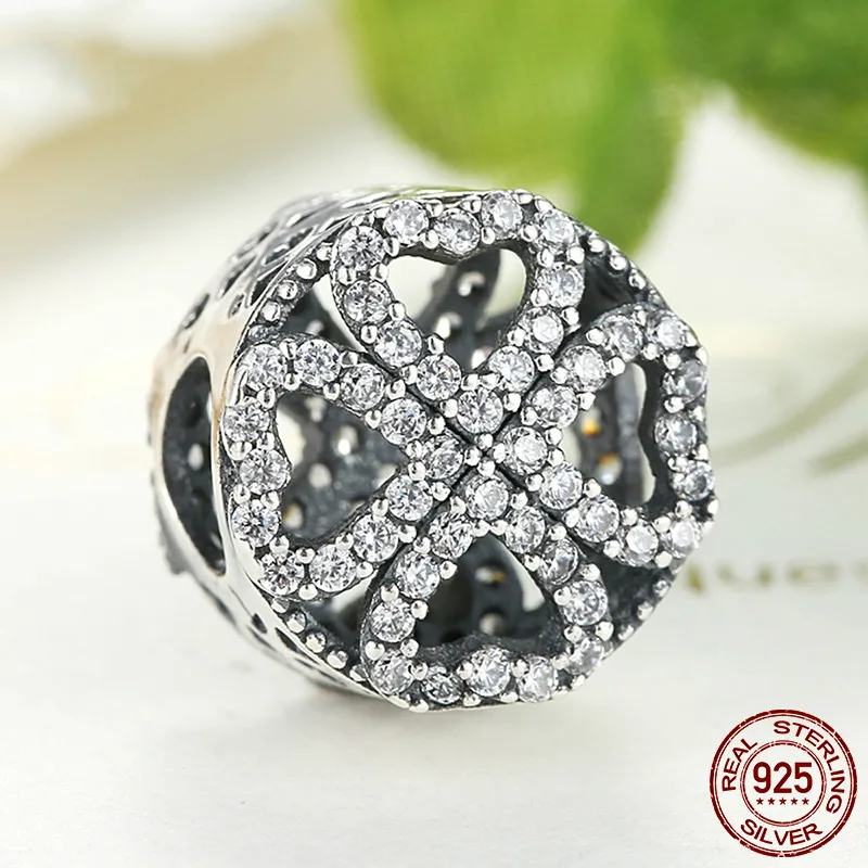 

Romantic 925 Sterling Silver Petals Of Love Charm Beads Fit Original Pandora Bracelet & Necklace Authentic Fine Women Jewelry
