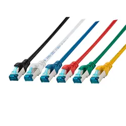 (6 шт./упак.) Cat.5e FTP сетевой Соединительный кабель 0,25 м до 10 м для вариантов-6 видов цветов доступны