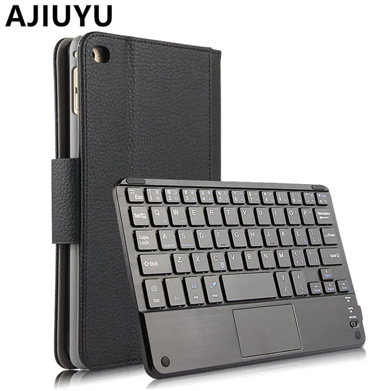 Чехол AJIUYU для iPad mini 4 Apple mini4 защитный беспроводной смарт чехол с Bluetooth клавиатурой