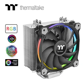 

Tt Silent 12 CPU heat sink (full platform / 150W heat dissipation / RGB fan / temperature control PWM)
