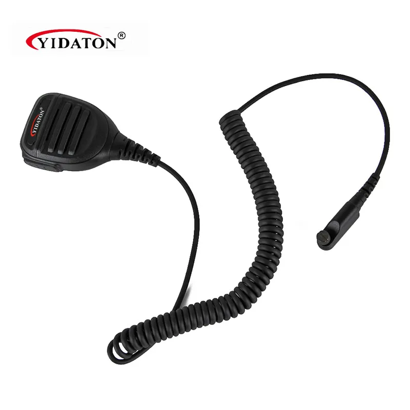 New YD PD680 Mic Two way radio Handheld Shoulder IP54 Waterproof Speaker MIC for Hytera X1E