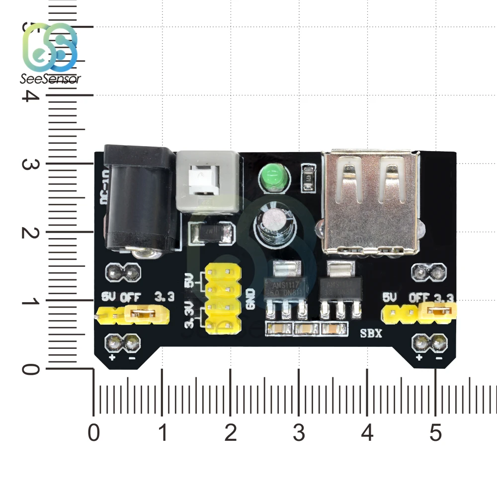 MB102 макетная плата 3,3 В 5 в модуль питания 2-way MB-102 без пайки хлеб доска DIY специальный модуль питания