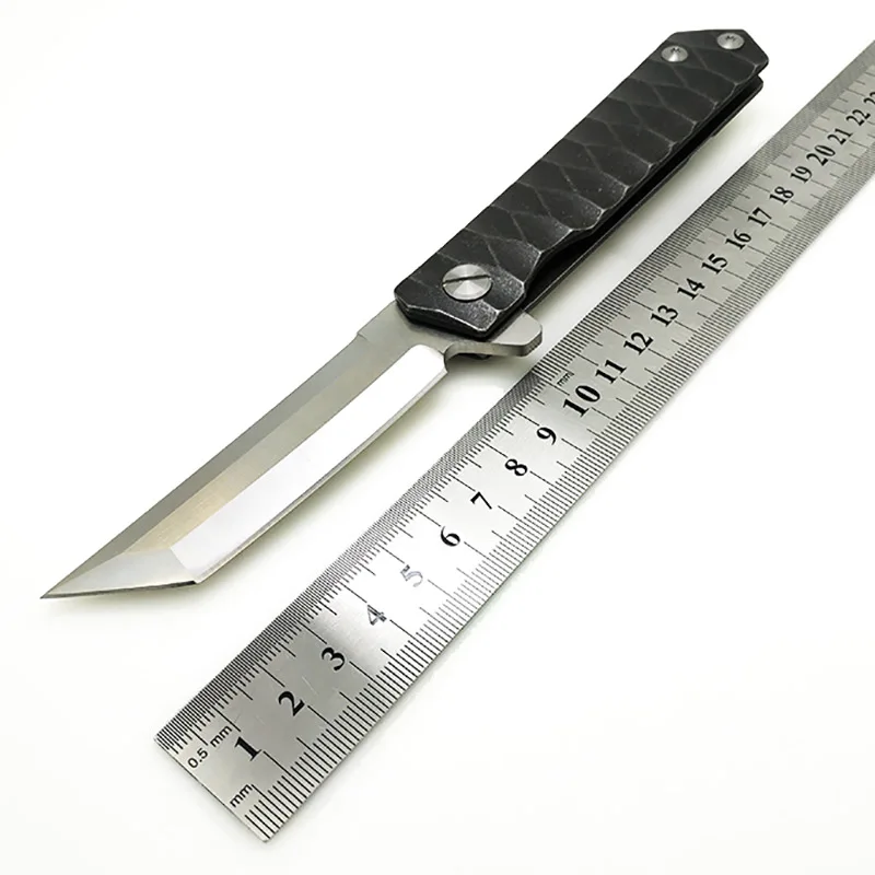 Kwaiken D2 Танто Нож складной тактический бритва дамасский подшипник охотничий выживания карманные ножи открытый боевой Кемпинг EDC инструмент - Цвет: BC tanto