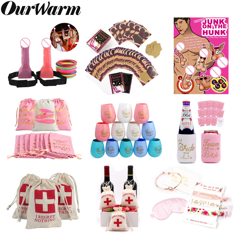 Детские игры для девичника OurWarm подарки вечеринки в честь свадебные сумочки