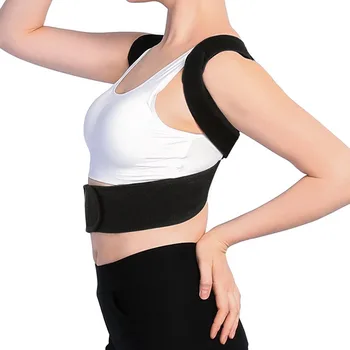 Men Women Adjustable Shoulder Back Posture Corrector Adult Back Support Belt Brace Shoulder Back Protector