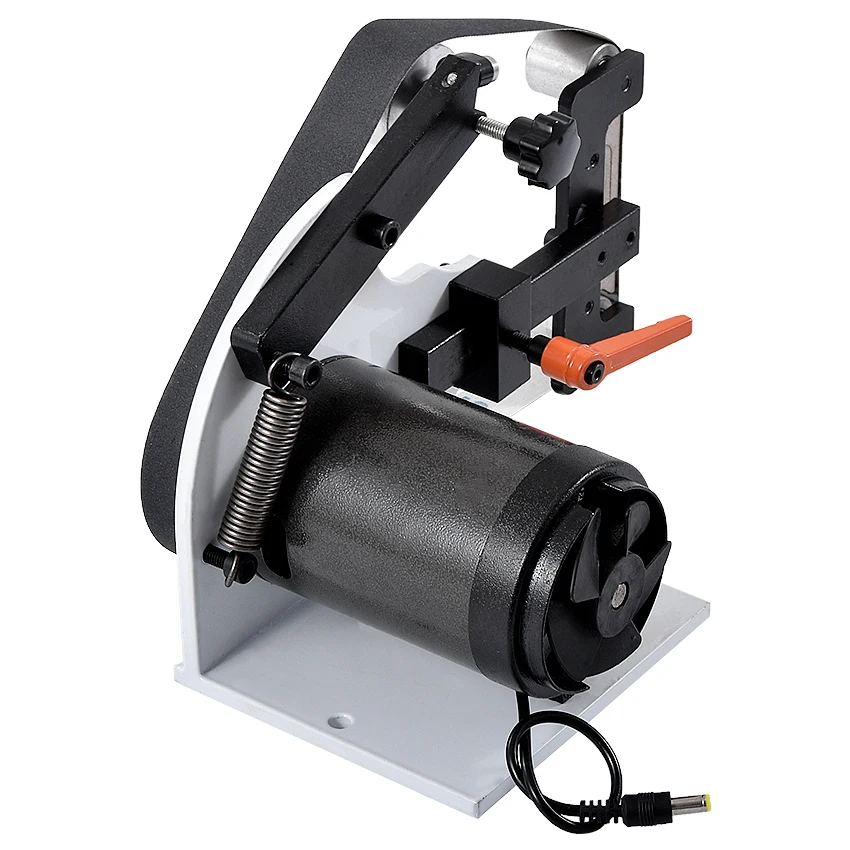 Portable Mini Belt Sander Electric Polisher Grinding Machine Small Desktop Belt Polishing Machine DIY Tools 220V 700W (660*25mm)