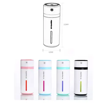 

Ultrasonic LED Night Light Cup Aroma USB Charging Humidifier Air Essential Oil Aroma Diffuser Purifier Atomizer