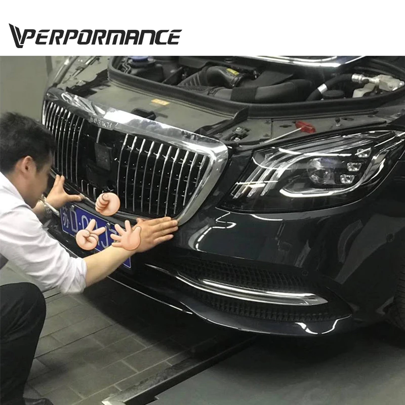 W222 front grille for S500 S600 S500 S550 front grille for W222 front grill ABS material~2019Year