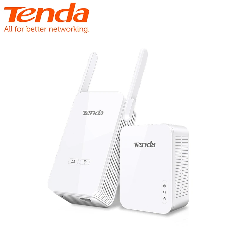 1 пара Tenda PH5 1000 Мбит комплект гигабитный сетевой адаптер Powerline сетевой адаптер AV1000 Ethernet ПЛК адаптер IPTV homeplug AV2