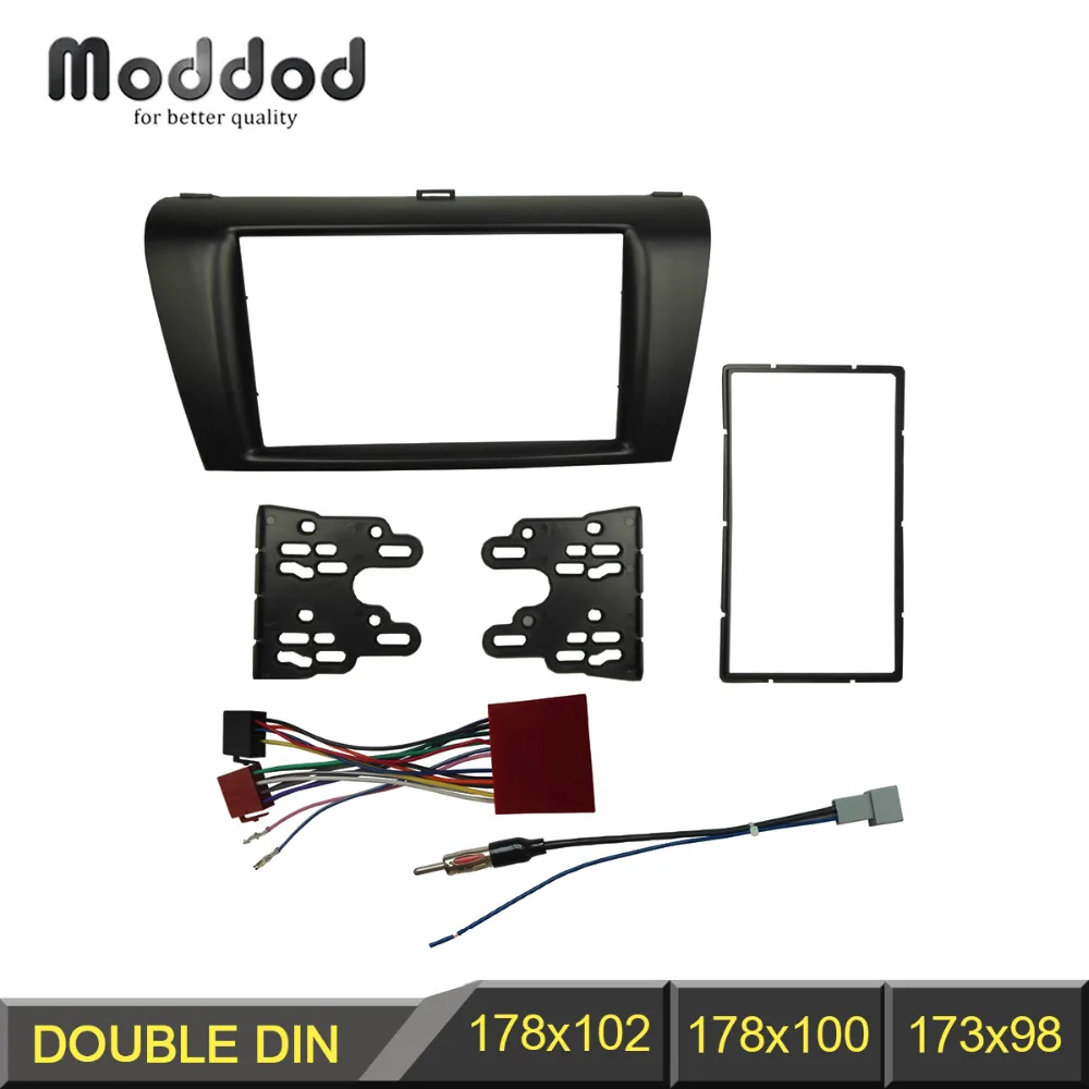 Double Din DVD Stereo Panel for MAZDA 3 04 08 Axela 06 08 Refitting