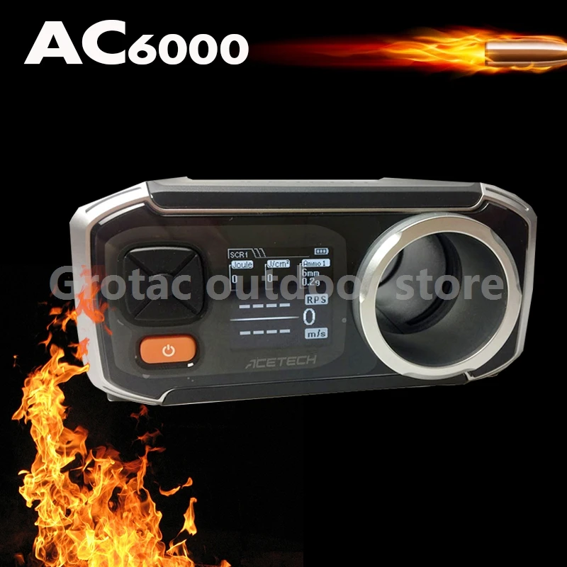 

2017 New Airsoft AC6000 Better Than X3200 Shooting Chronograph Speed Tester with Pixel OLED