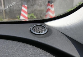 

Lapetus Dash Board Side Stereo Speaker Audio Sound Cover Trim 2 Pcs Matt Carbon Fiber Look For Jaguar XE 2016 2017 2018 2019 ABS