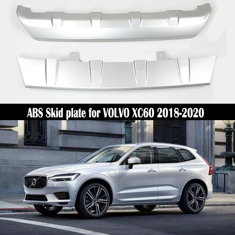 Для VOLVO XC60 2018 2019 2020 ABS передний + задний бампер рассеиватель защитный Защита для